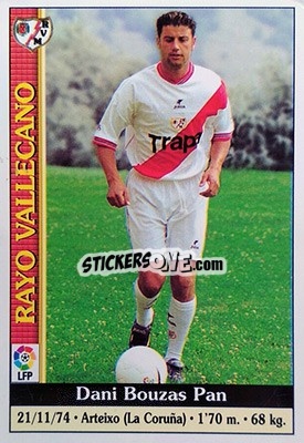 Cromo D. Bouzas - Las Fichas De La Liga 1999-2000 n. 360 - Mundicromo