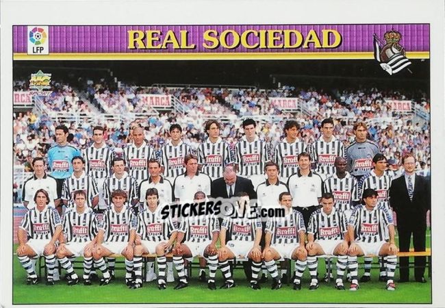 Sticker Sociedad - Las Fichas De La Liga 1999-2000 n. 370 - Mundicromo
