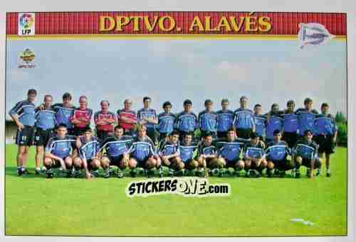 Sticker Alavés - Las Fichas De La Liga 1999-2000 n. 376 - Mundicromo