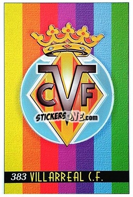 Sticker Villarreal - Las Fichas De La Liga 1999-2000 n. 383 - Mundicromo