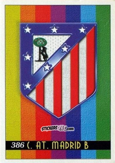 Cromo Atl. Madrid B - Las Fichas De La Liga 1999-2000 n. 386 - Mundicromo