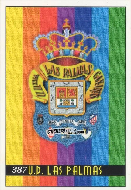 Figurina LasPalmas - Las Fichas De La Liga 1999-2000 n. 387 - Mundicromo