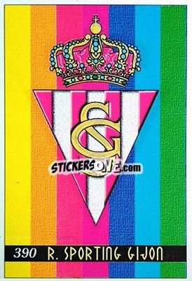 Sticker Sporting - Las Fichas De La Liga 1999-2000 n. 390 - Mundicromo