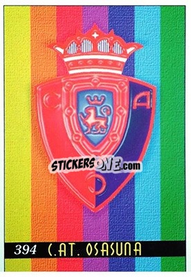 Sticker Osasuna - Las Fichas De La Liga 1999-2000 - Mundicromo