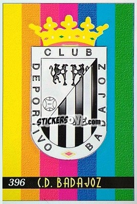 Figurina Badajoz - Las Fichas De La Liga 1999-2000 n. 396 - Mundicromo