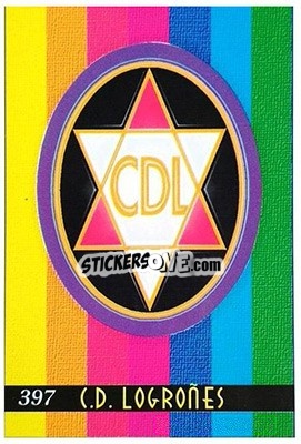 Sticker Logroñes - Las Fichas De La Liga 1999-2000 - Mundicromo