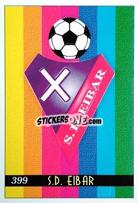 Sticker Eibar - Las Fichas De La Liga 1999-2000 n. 399 - Mundicromo