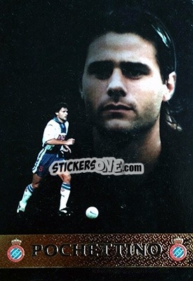 Sticker Pochettino - Las Fichas De La Liga 1999-2000 - Mundicromo