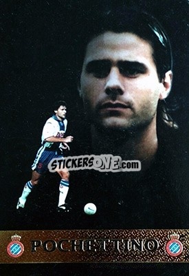 Figurina Pochettino - Las Fichas De La Liga 1999-2000 - Mundicromo