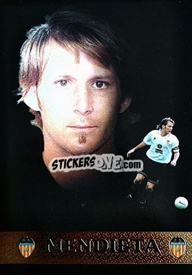 Sticker Mendieta - Las Fichas De La Liga 1999-2000 n. 413 - Mundicromo