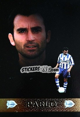 Sticker Pablo - Las Fichas De La Liga 1999-2000 - Mundicromo