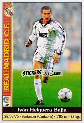 Sticker I.Helguera - Las Fichas De La Liga 1999-2000 - Mundicromo