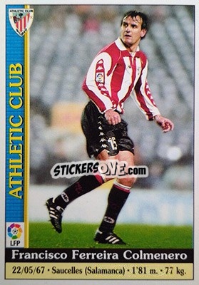 Sticker Ferreira - Las Fichas De La Liga 1999-2000 n. 450 - Mundicromo