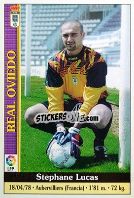 Sticker Lucas - Las Fichas De La Liga 1999-2000 - Mundicromo