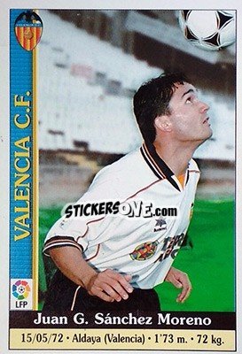 Cromo Sánchez - Las Fichas De La Liga 1999-2000 - Mundicromo