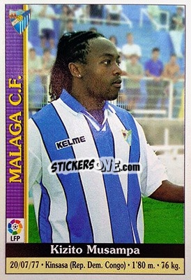 Cromo Musampa - Las Fichas De La Liga 1999-2000 - Mundicromo