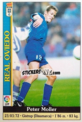 Cromo Moller - Las Fichas De La Liga 1999-2000 - Mundicromo