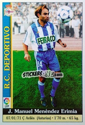 Sticker Manel - Las Fichas De La Liga 1999-2000 - Mundicromo