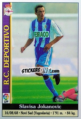 Sticker Jokanovic - Las Fichas De La Liga 1999-2000 - Mundicromo
