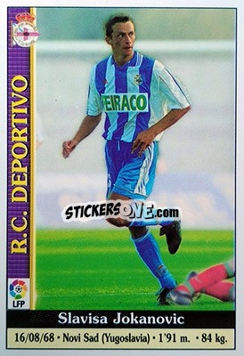 Sticker Jokanovic - Las Fichas De La Liga 1999-2000 n. 476 - Mundicromo