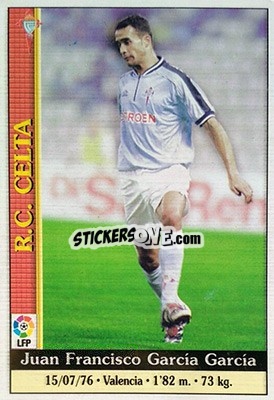 Cromo Juanfra - Las Fichas De La Liga 1999-2000 - Mundicromo