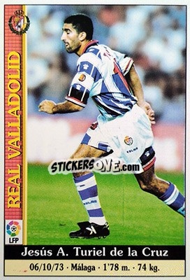 Cromo Turiel - Las Fichas De La Liga 1999-2000 - Mundicromo