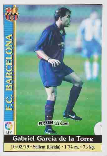Figurina Gabri - Las Fichas De La Liga 1999-2000 n. 486 - Mundicromo