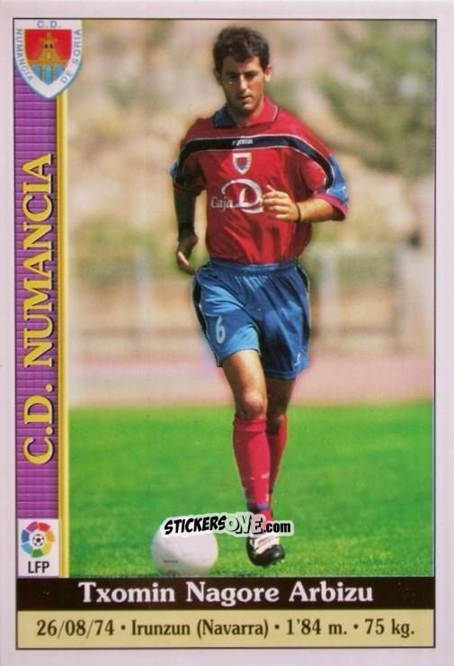 Sticker Nagore - Las Fichas De La Liga 1999-2000 n. 487 - Mundicromo