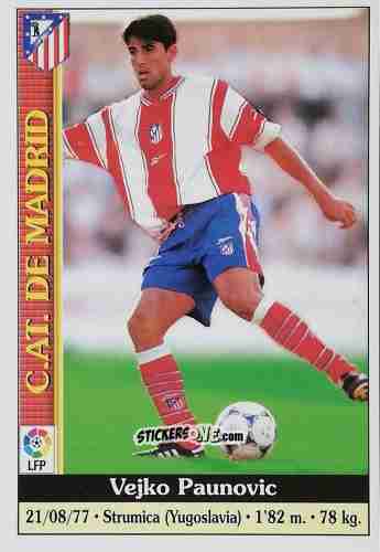 Sticker Paunovic - Las Fichas De La Liga 1999-2000 n. 490 - Mundicromo