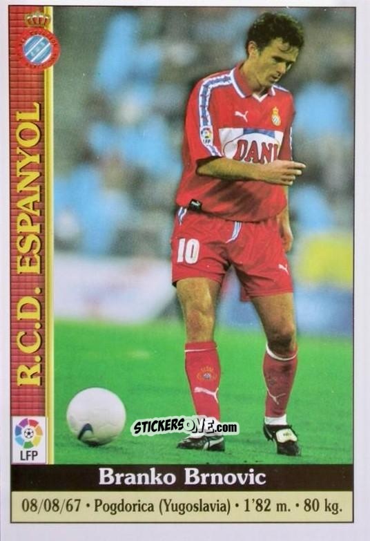 Figurina Brnovic - Las Fichas De La Liga 1999-2000 n. 493a - Mundicromo