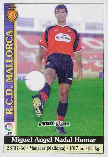 Cromo Nadal - Las Fichas De La Liga 1999-2000 n. 520 - Mundicromo