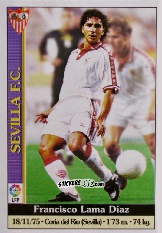 Cromo Francisco - Las Fichas De La Liga 1999-2000 n. 534 - Mundicromo