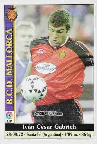 Figurina Gabrich - Las Fichas De La Liga 1999-2000 n. 549 - Mundicromo
