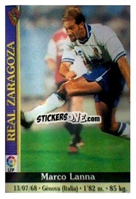 Sticker Lanna - Las Fichas De La Liga 1999-2000 - Mundicromo