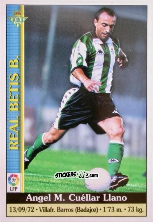 Sticker Cuellar - Las Fichas De La Liga 1999-2000 n. 563 - Mundicromo