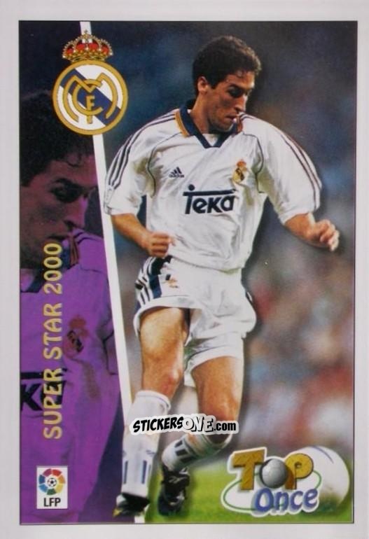 Cromo Raul González - Las Fichas De La Liga 1999-2000 n. 578 - Mundicromo