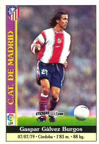 Figurina Gaspar - Las Fichas De La Liga 1999-2000 n. 580 - Mundicromo