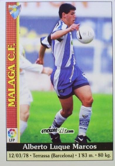 Figurina Luque - Las Fichas De La Liga 1999-2000 n. 586 - Mundicromo