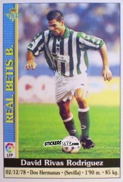 Figurina Rivas - Las Fichas De La Liga 1999-2000 n. 587 - Mundicromo