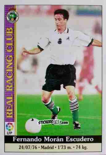 Cromo Morán - Las Fichas De La Liga 1999-2000 n. 592 - Mundicromo