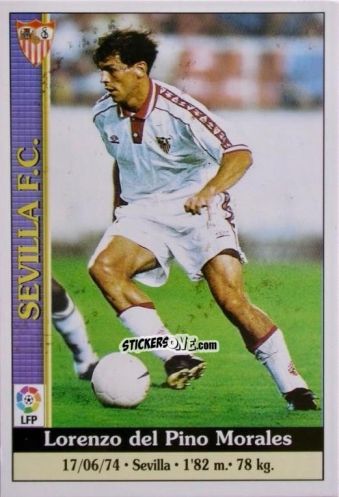 Sticker Lóren - Las Fichas De La Liga 1999-2000 n. 593 - Mundicromo