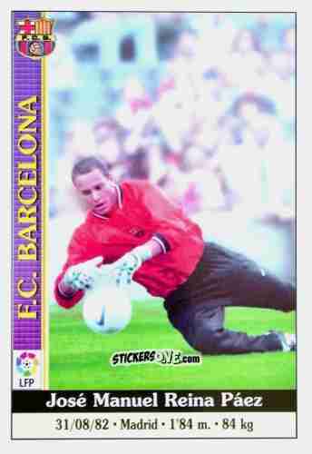 Figurina Reina - Las Fichas De La Liga 1999-2000 n. 596 - Mundicromo