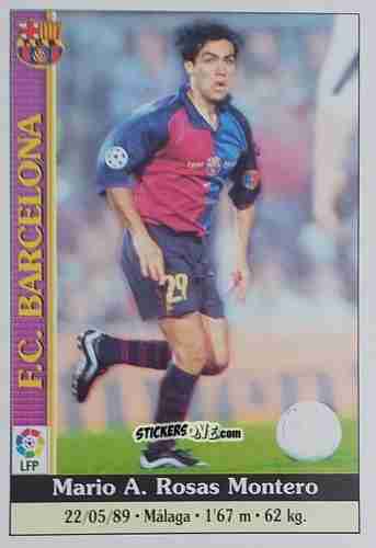Sticker Mario - Las Fichas De La Liga 1999-2000 n. 597 - Mundicromo