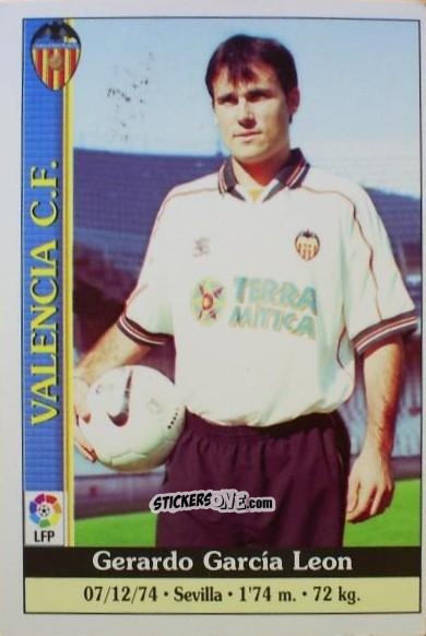 Figurina Gerardo - Las Fichas De La Liga 1999-2000 n. 599 - Mundicromo