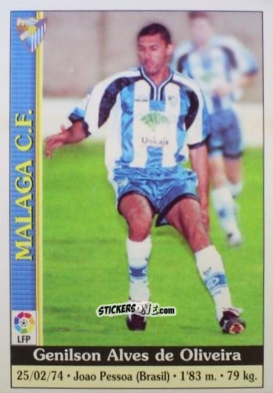 Cromo Genilson - Las Fichas De La Liga 1999-2000 n. 611 - Mundicromo