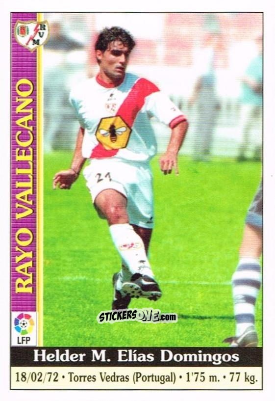 Figurina Helder - Las Fichas De La Liga 1999-2000 n. 615 - Mundicromo