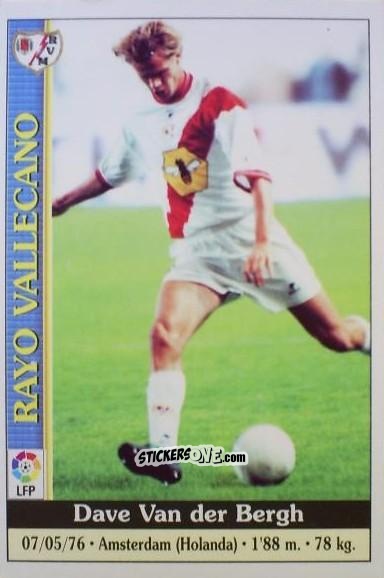 Sticker Dave Van Den Bergh - Las Fichas De La Liga 1999-2000 n. 617 - Mundicromo