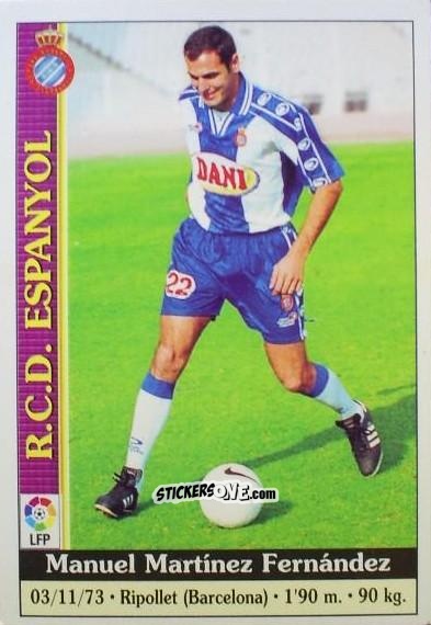Cromo Manel - Las Fichas De La Liga 1999-2000 n. 622 - Mundicromo