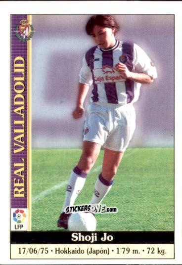 Cromo Shoji Jo - Las Fichas De La Liga 1999-2000 n. 623 - Mundicromo