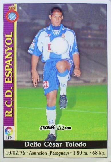Cromo Toledo - Las Fichas De La Liga 1999-2000 n. 624 - Mundicromo